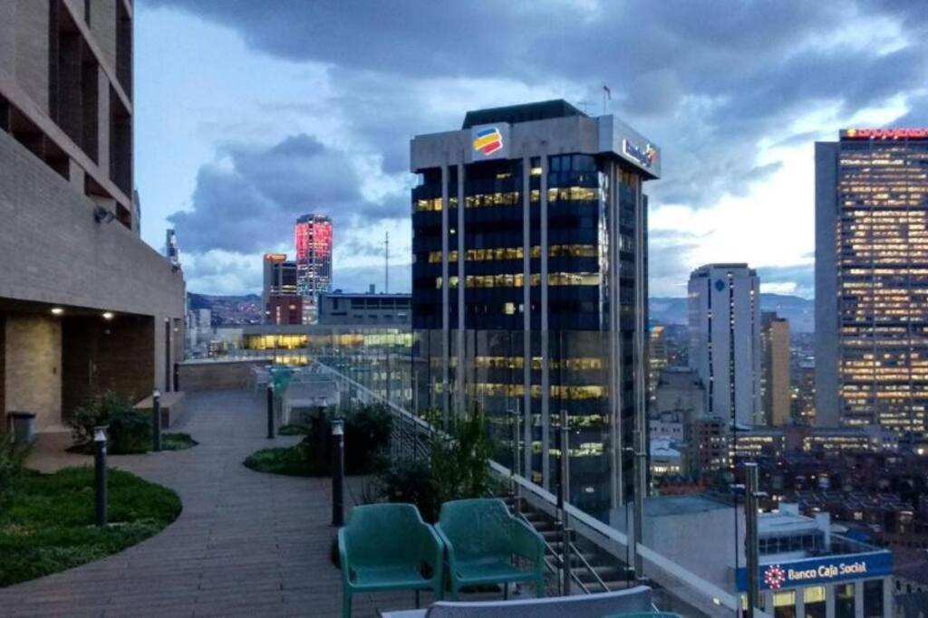 Acogedor Loft En Centro Internacional De Bogota 아파트 외부 사진