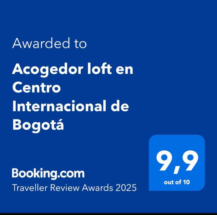 Acogedor Loft En Centro Internacional De Bogota 아파트 외부 사진